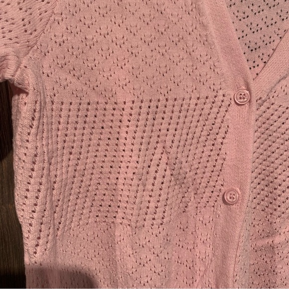 Colour Eighteen Cute Pink Cardigan size Medium - Picture 2 of 16